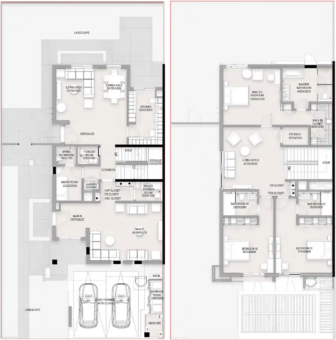 Al Deem Townhomes Floor Plans