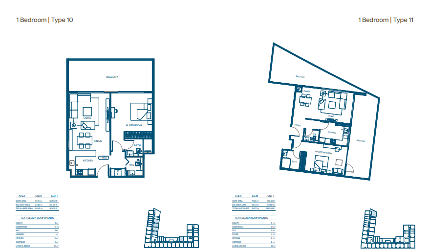 Binghatti Aurora Floor Plans - Download for free