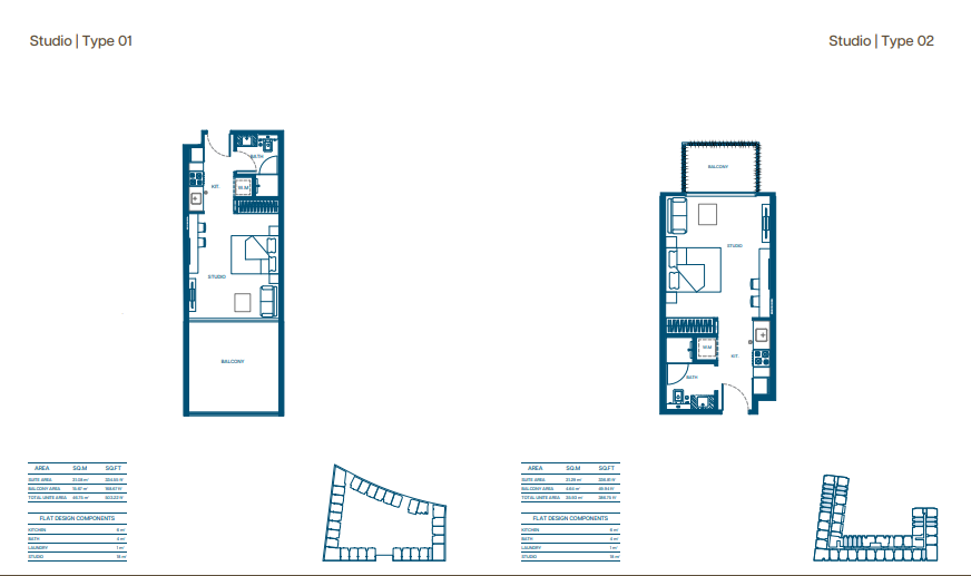 Binghatti Aurora Floor Plans - Download for free