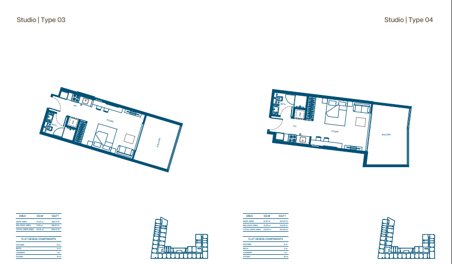 Binghatti Aurora Floor Plans - Download for free