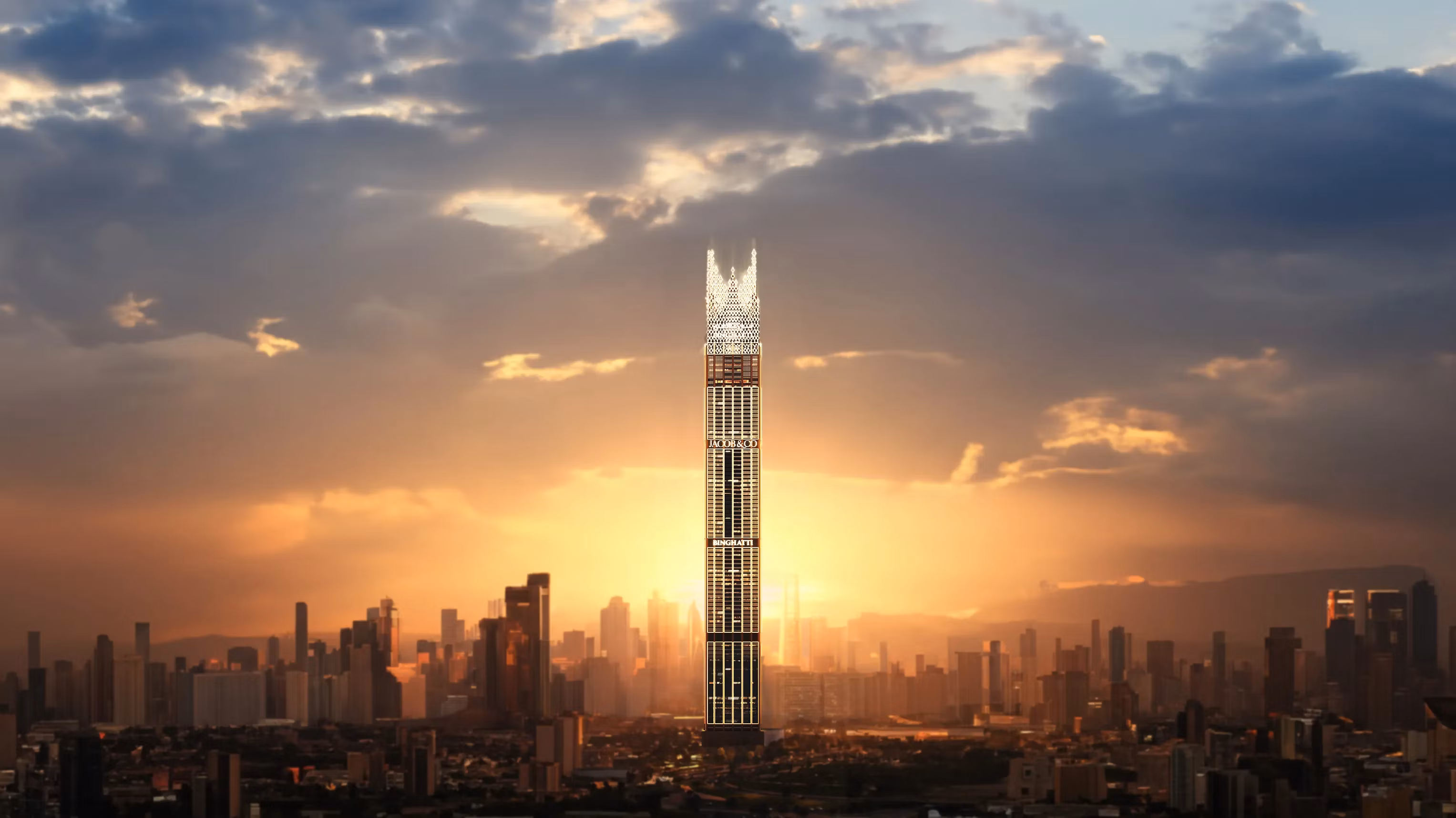 Burj Binghatti Community View