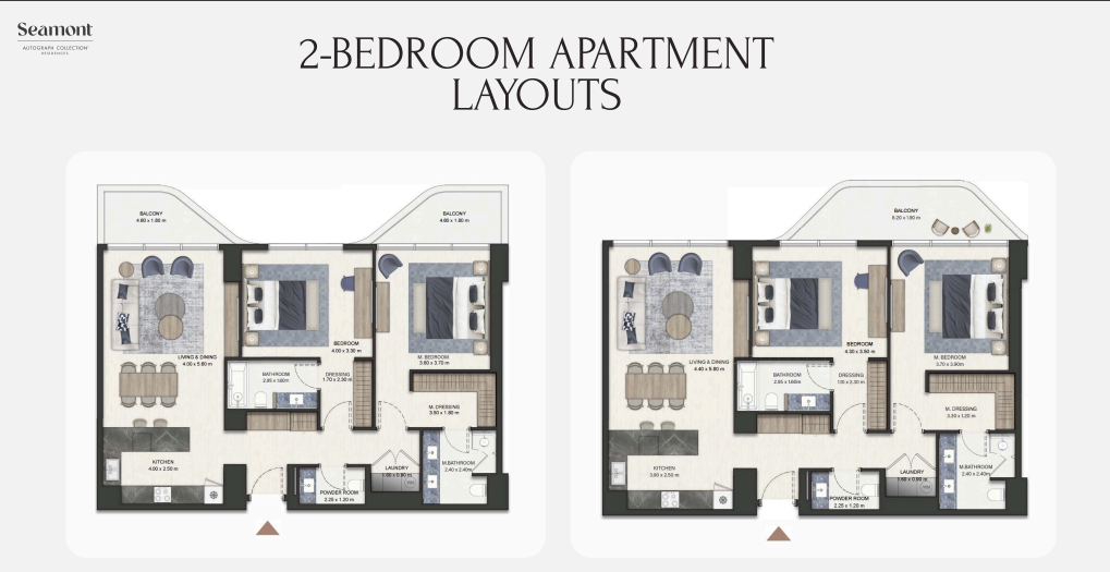 Seamont Residences Floor Plans