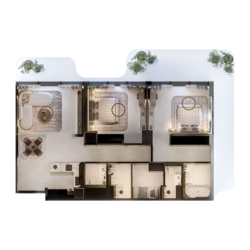 Seraph by Wadan Floor Plans